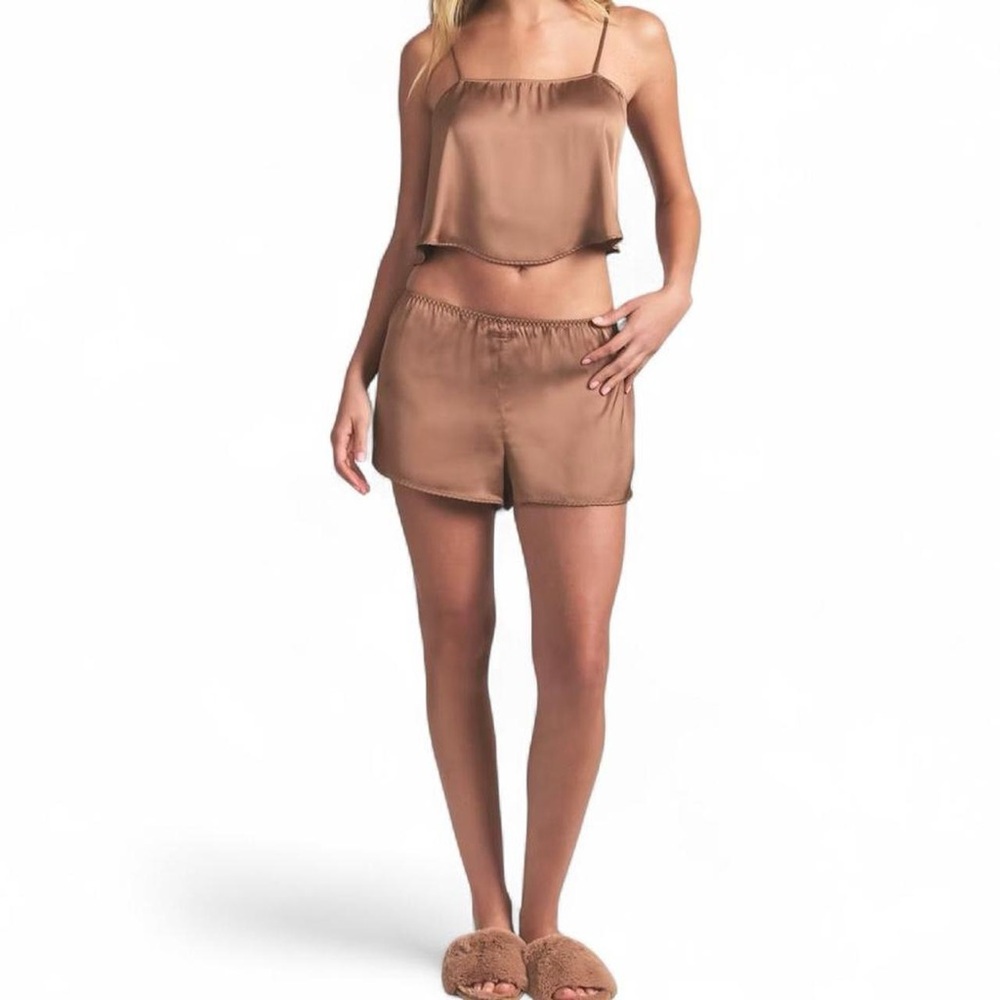 Brown Skims Pajama Set